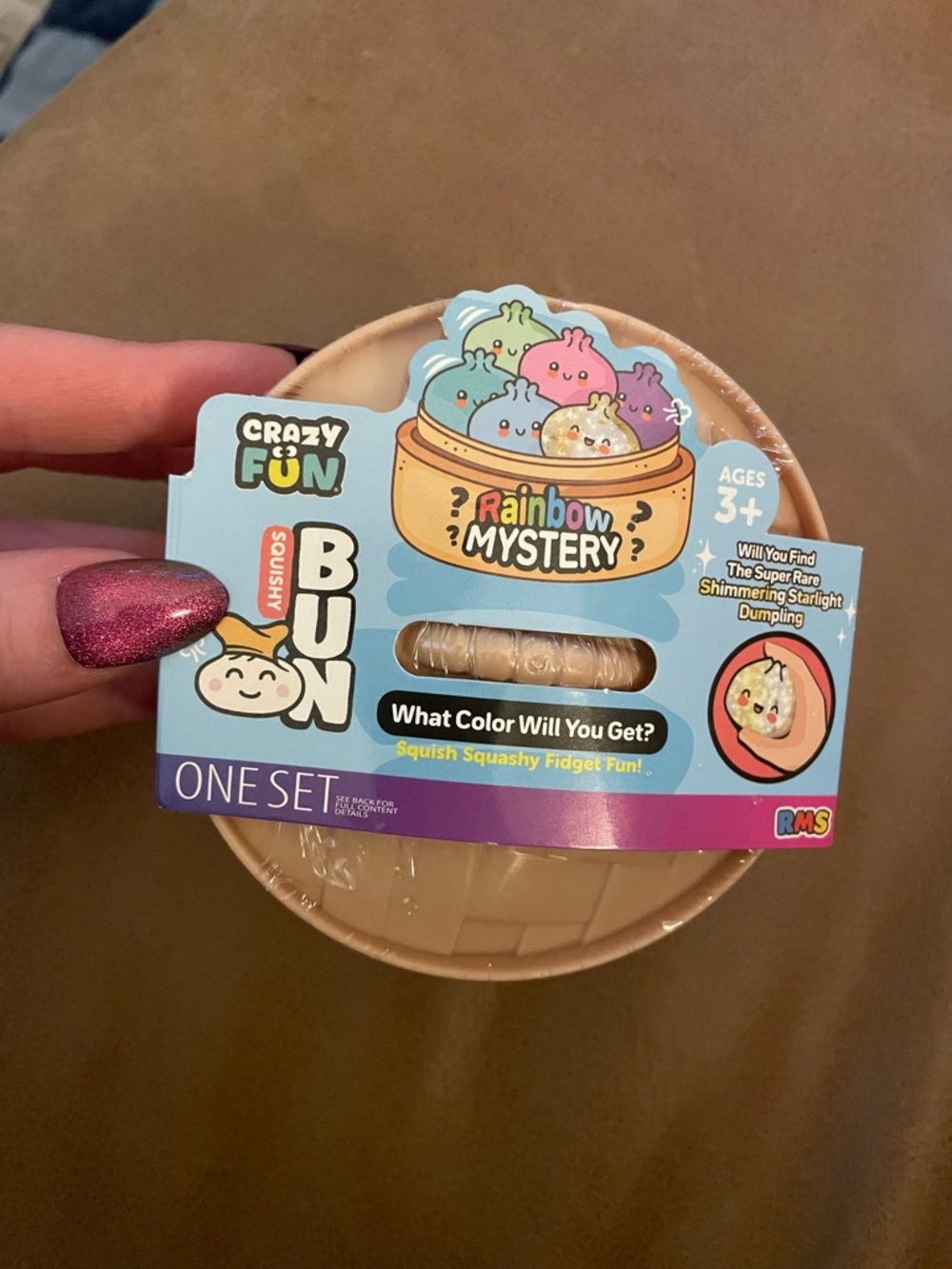 Crazy Fun Rainbow Mystery Squishy Dumpling